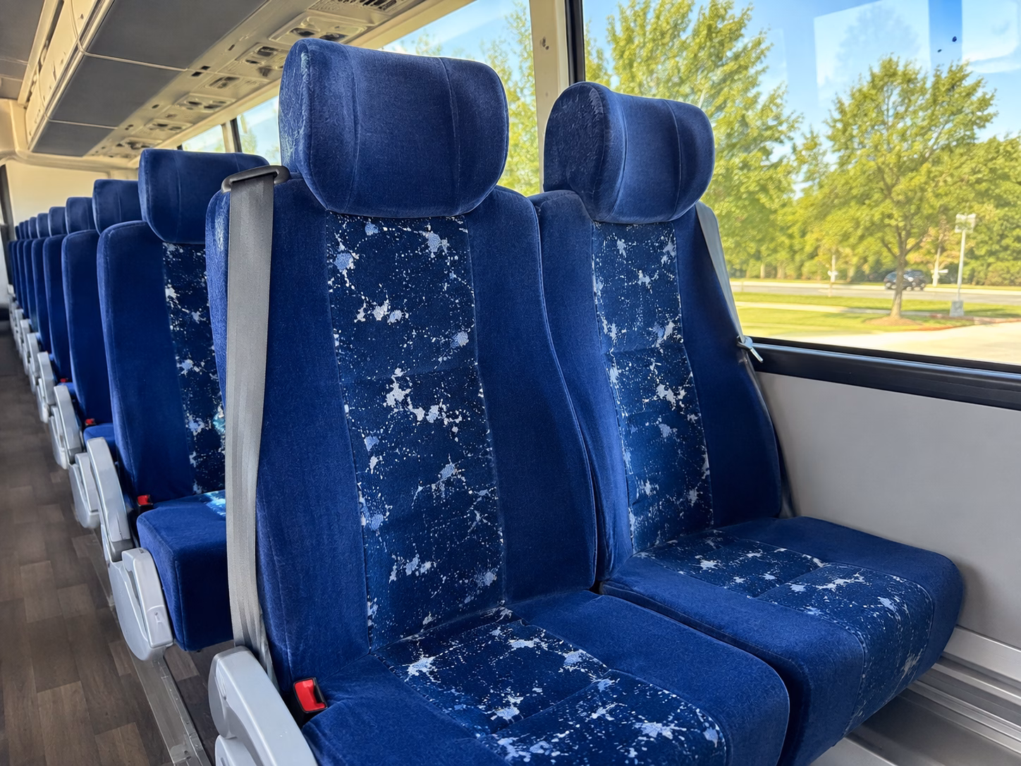 bayonne school event transportation onboard seating