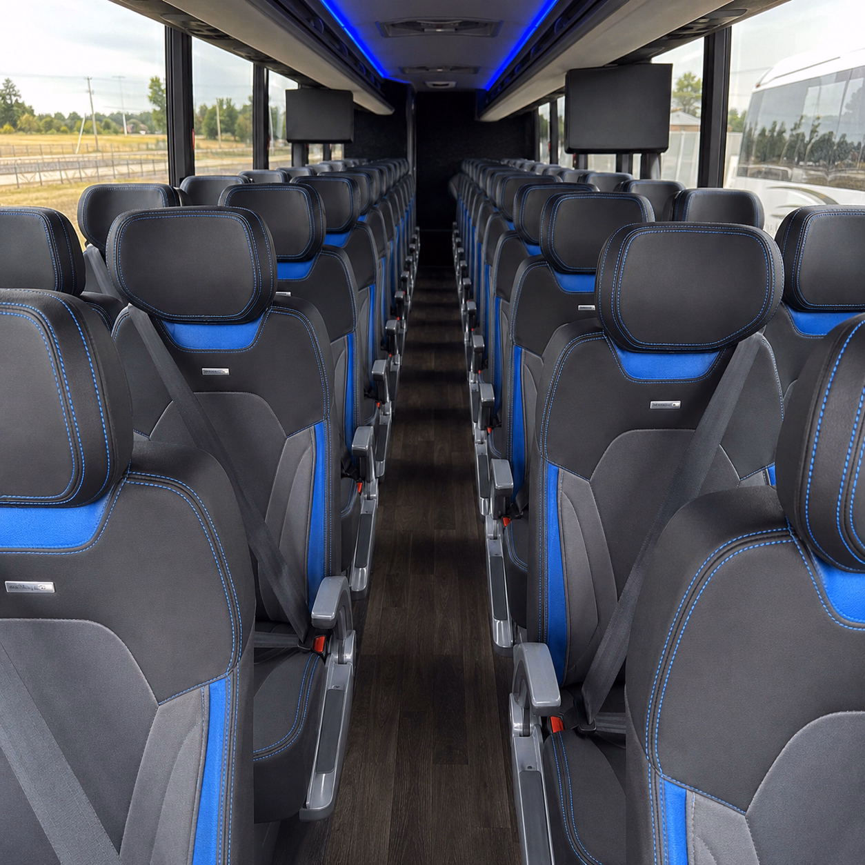 hoboken long distance charter bus rentals