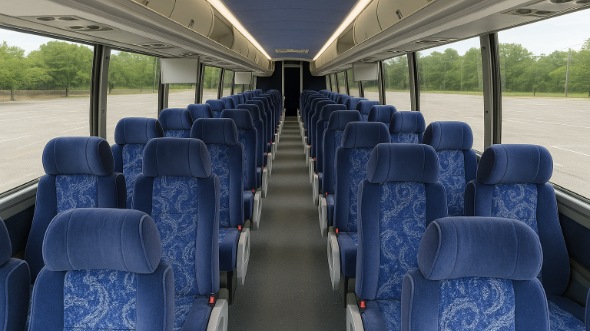 50 passenger charter bus interior bayonne