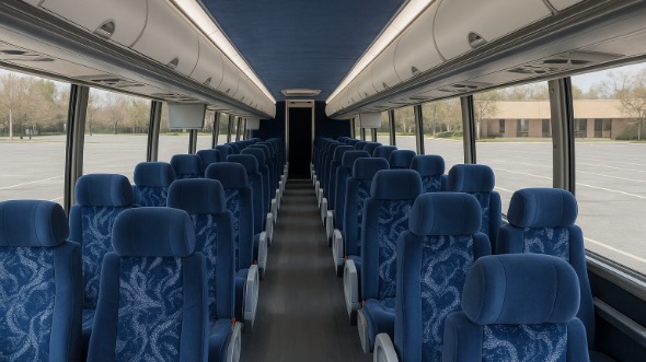 54 passenger charter bus interior bayonne
