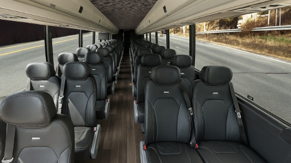 bayonne 20 passenger minibus inside
