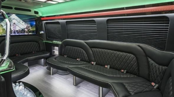 sprinter limo rental interior bayonne